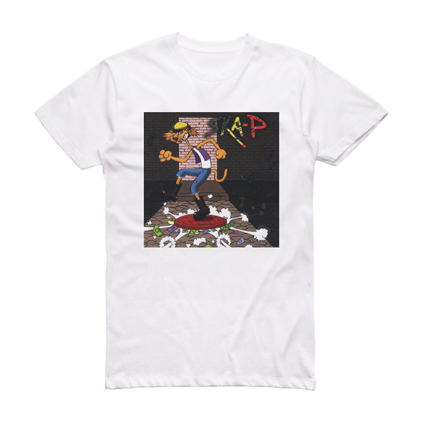 Ska-P Ska P Album Cover T-Shirt White