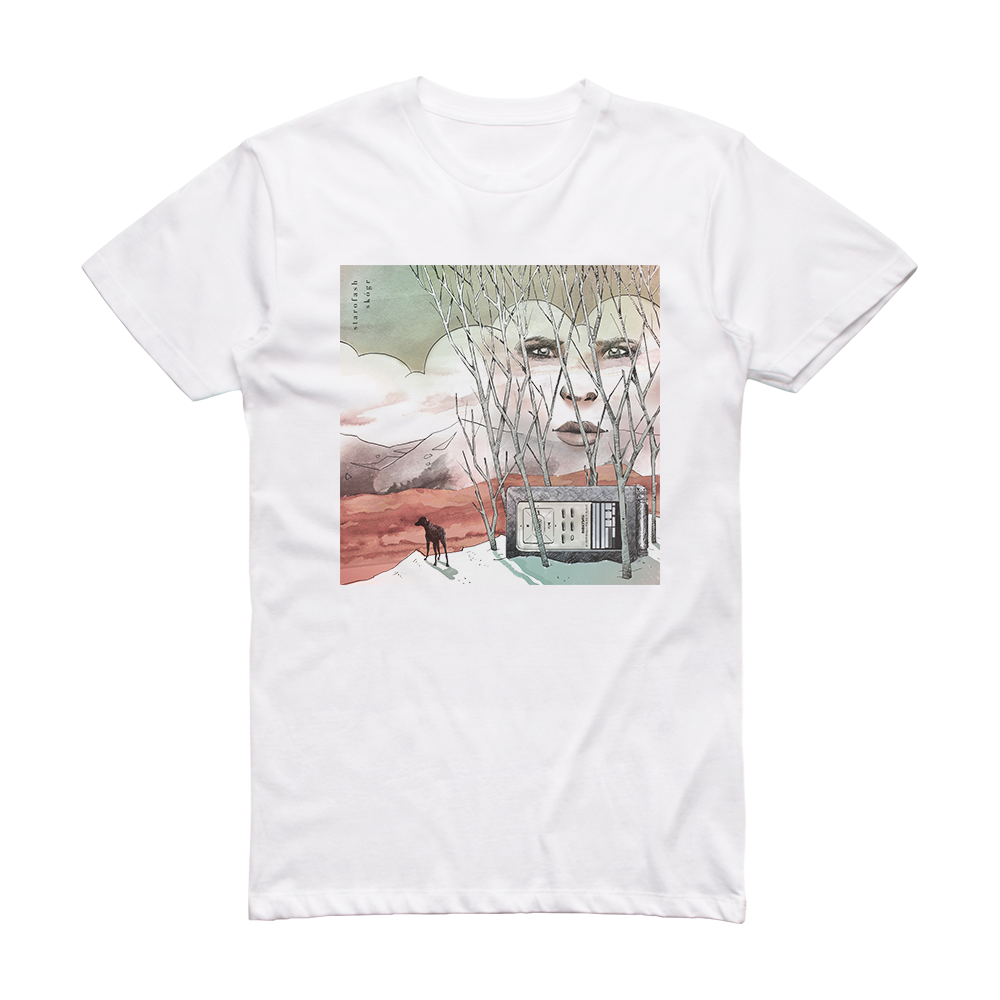 Star of Ash Skgr Album Cover T-Shirt White – ALBUM COVER T-SHIRTS