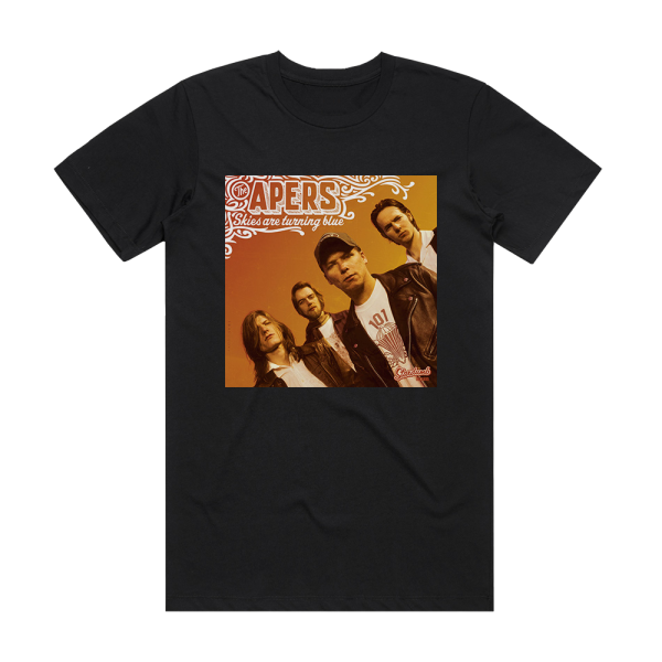 The Apers Skies Are Turning Blue Album Cover T-Shirt Black