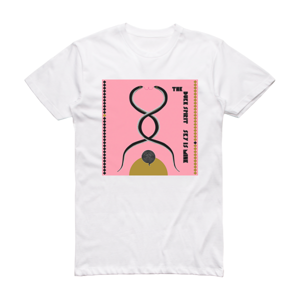 The Duke Spirit Sky Is Mine Album Cover T-Shirt White