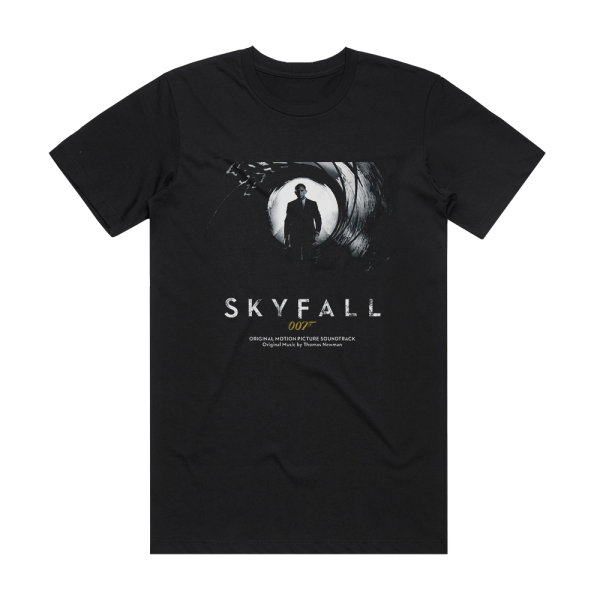 Thomas Newman Skyfall Album Cover T-Shirt Black