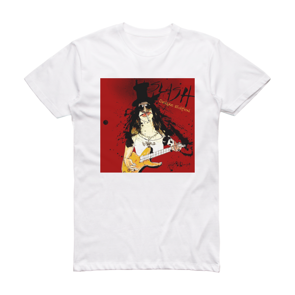 Slash Slash 1 Album Cover T-Shirt White