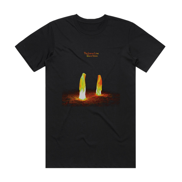 The Icarus Line Slave Vows Album Cover T-Shirt Black