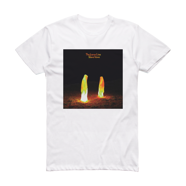 The Icarus Line Slave Vows Album Cover T-Shirt White