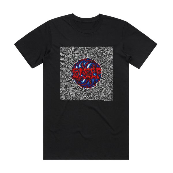 Sleep Sleeps Holy Mountain Album Cover T-Shirt Black