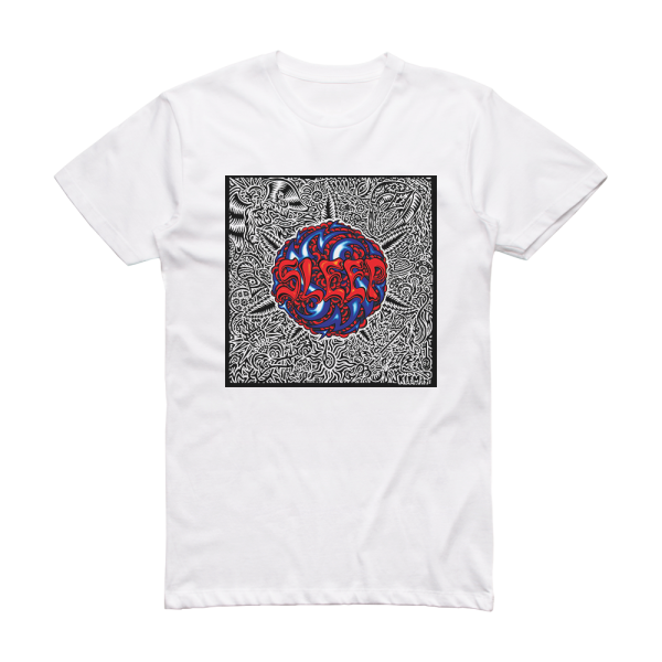 Sleep Sleeps Holy Mountain Album Cover T-Shirt White