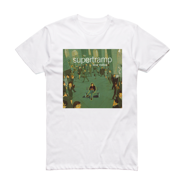 Supertramp Slow Motion Album Cover T-Shirt White