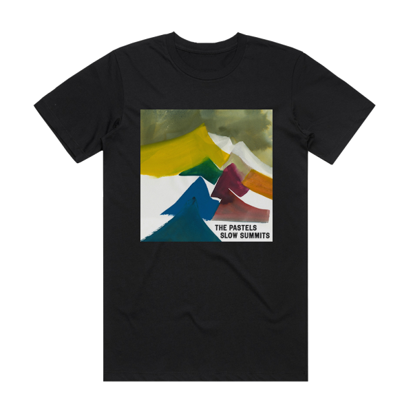 The Pastels Slow Summits Album Cover T-Shirt Black