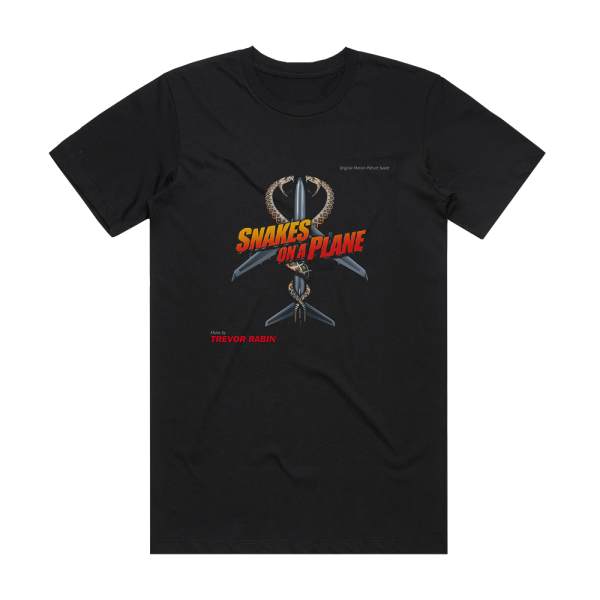 Trevor Rabin Snakes On A Plane Album Cover T-Shirt Black