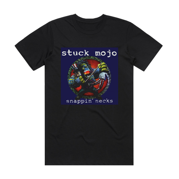 Stuck Mojo Snappin Necks Album Cover T-Shirt Black