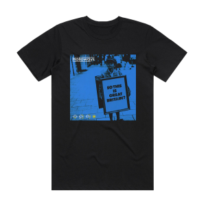 The Holloways So This Is Great Britain Album Cover T-Shirt Black