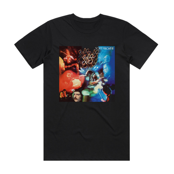 Soft Machine Softs Album Cover T-Shirt Black