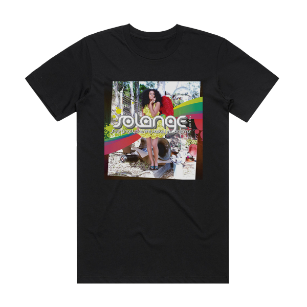 Solange Sol Angel And The Hadley St Dreams Album Cover T-Shirt Black