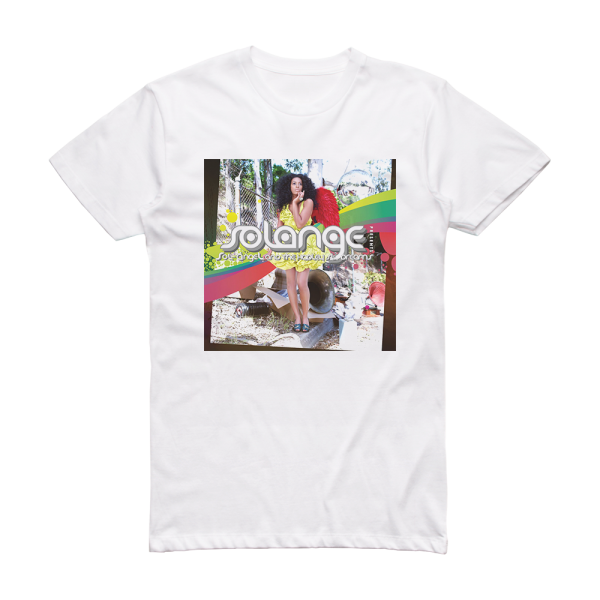 Solange Sol Angel And The Hadley St Dreams Album Cover T-Shirt White