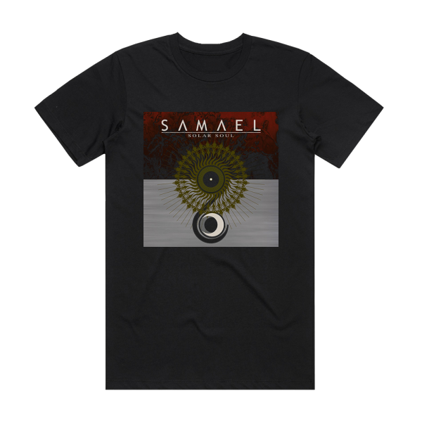 Samael Solar Soul Album Cover T-Shirt Black