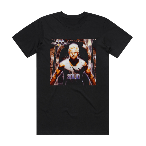U D O Solid Album Cover T-Shirt Black