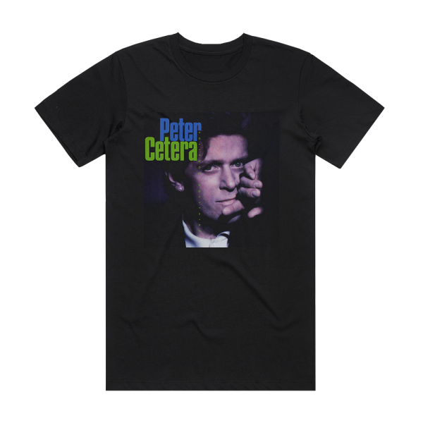 Peter Cetera Solitude Solitaire 1 Album Cover T-Shirt Black