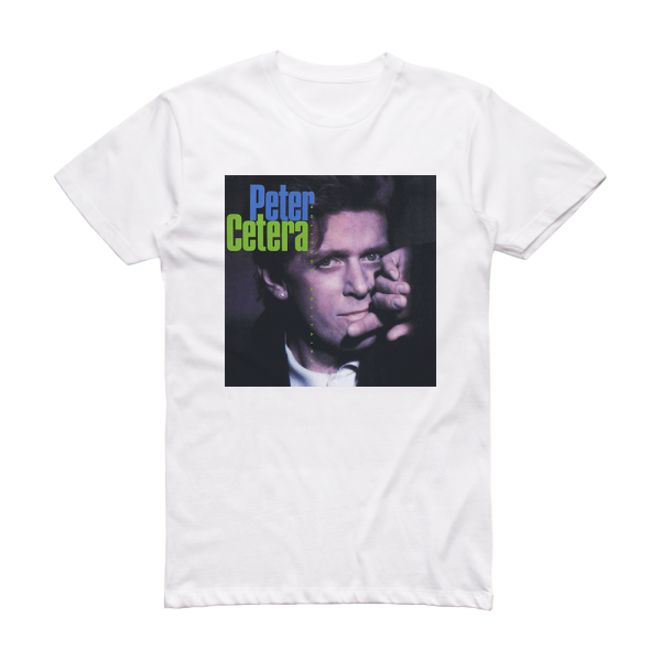 Peter Cetera Solitude Solitaire 1 Album Cover T-Shirt White