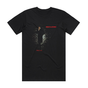 Phil Lynott Solo In Soho Album Cover T-Shirt Black