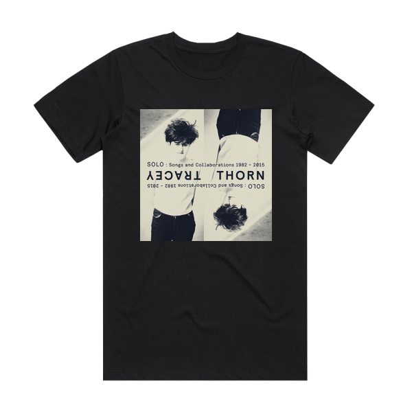 Tracey Thorn Solo Songs And Collaborations 1982  2015 Album Cover T-Shirt Black