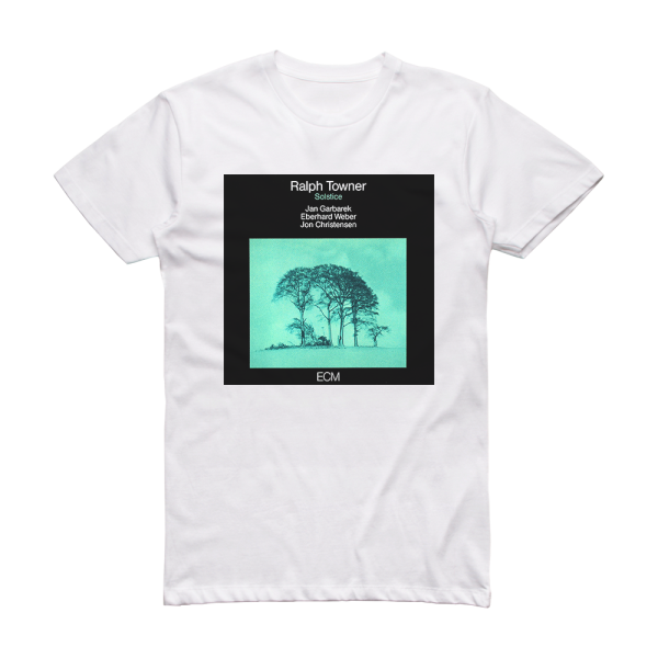 Ralph Towner Solstice Album Cover T-Shirt White