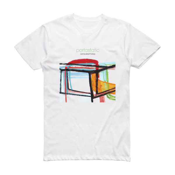 Portastatic Some Small History Album Cover T-Shirt White