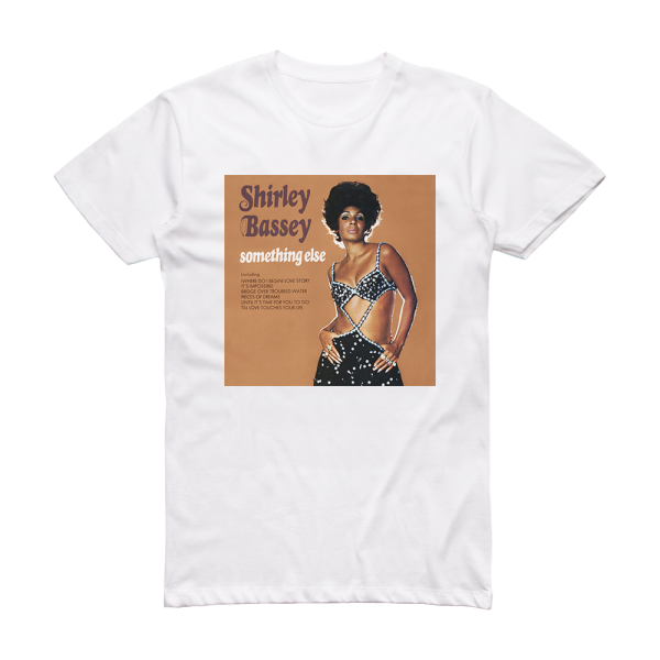 Shirley Bassey Something Else Album Cover T-Shirt White