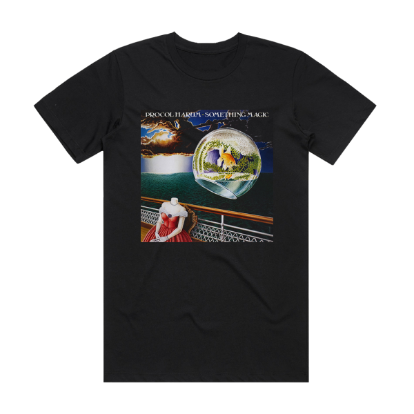 Procol Harum Something Magic Album Cover T-Shirt Black