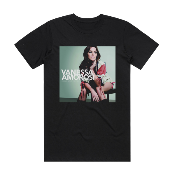 Vanessa Amorosi Somewhere In The Real World Album Cover T-Shirt Black