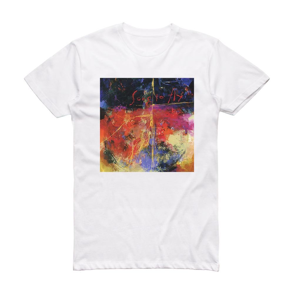 Yoko Kanno Song To Fly Album Cover T-Shirt White – ALBUM COVER T-SHIRTS