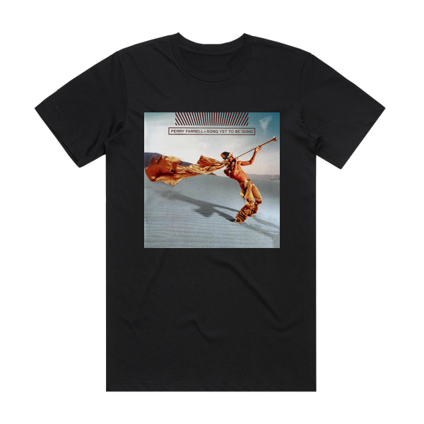 Perry Farrell Song Yet To Be Sung Album Cover T-Shirt Black