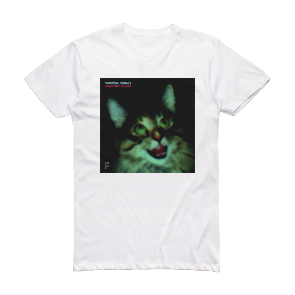 Venetian Snares Songs About My Cats Album Cover T-Shirt White