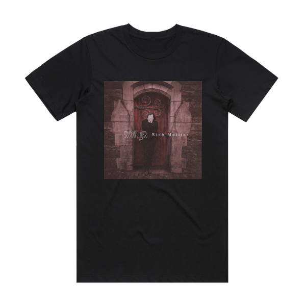 Rich Mullins Songs Album Cover T-Shirt Black