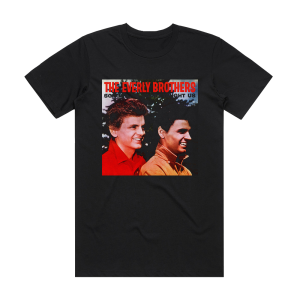 The Everly Brothers Songs Our Daddy Taught Us Album Cover T-Shirt Black