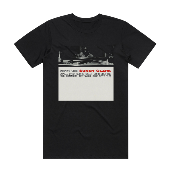 Sonny Clark Sonnys Crib Album Cover T-Shirt Black