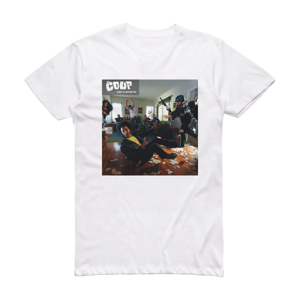 The Coup Sorry To Bother You Album Cover T-Shirt White