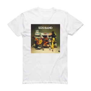 The S O S Band Sos Iii Album Cover T-Shirt White
