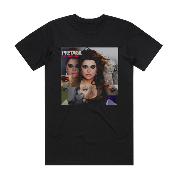 Preta Gil Sou Como Sou Album Cover T-Shirt Black