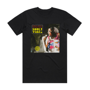 Sharon Jones and The Dap-Kings Soul Time Album Cover T-Shirt Black