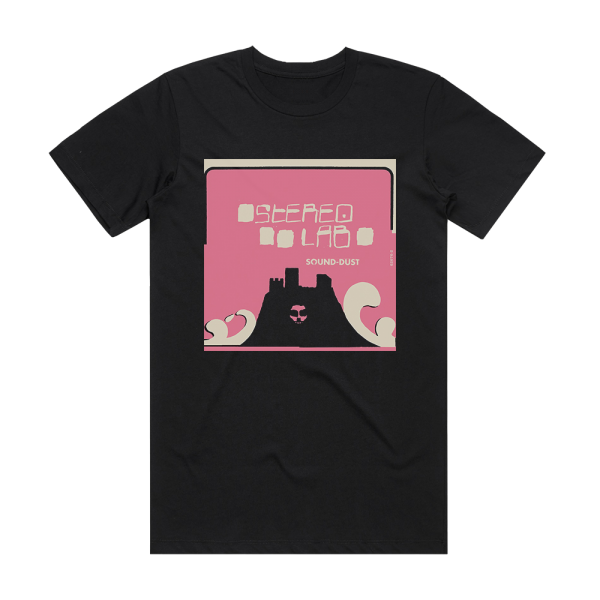 Stereolab Sound Dust Album Cover T-Shirt Black