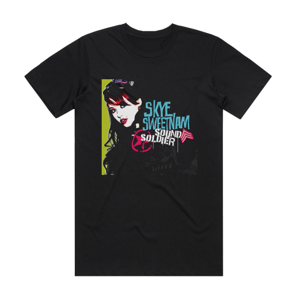 Skye Sweetnam Sound Soldier Album Cover T-Shirt Black