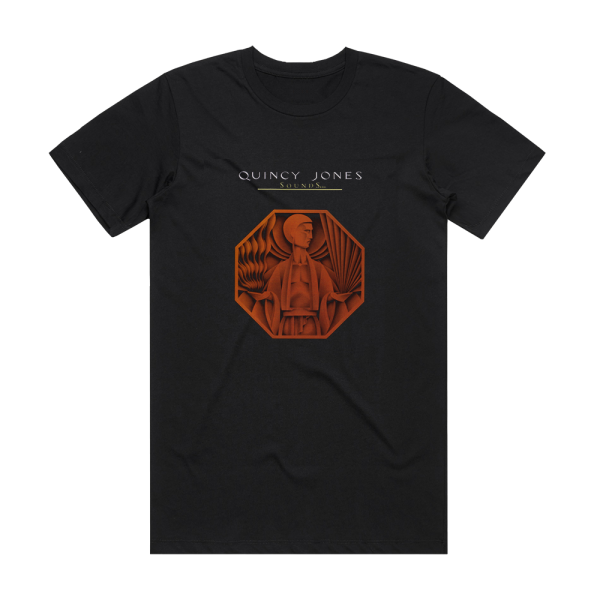 Quincy Jones Sounds And Stuff Like That Album Cover T-Shirt Black