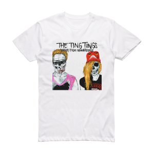 The Ting Tings Sounds From Nowheresville Album Cover T-Shirt White
