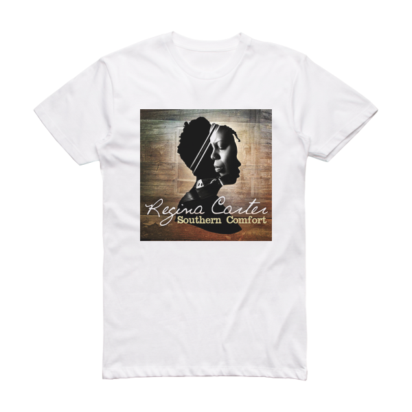 Regina Carter Southern Comfort Album Cover T-Shirt White