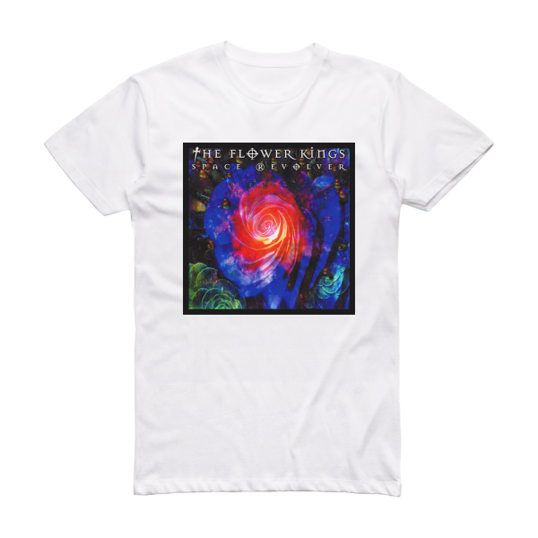 The Flower Kings Space Revolver Album Cover T-Shirt White