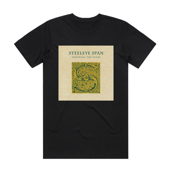 Steeleye Span Spanning The Years Album Cover T-Shirt Black