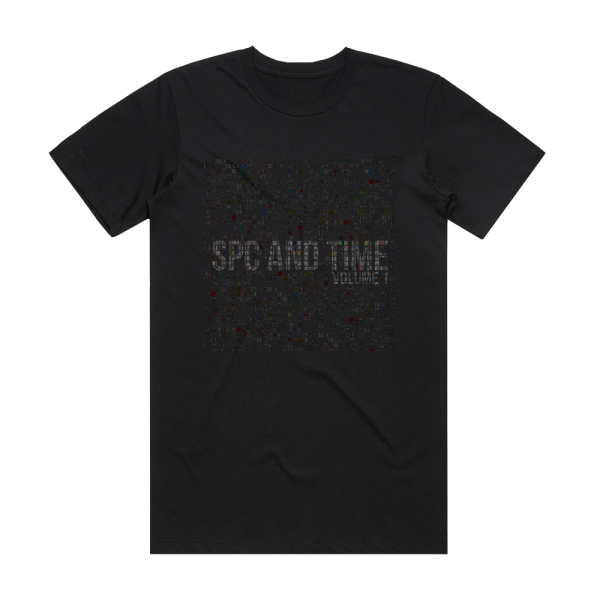 SPC ECO Spc And Time  Volume 1 Album Cover T-Shirt Black