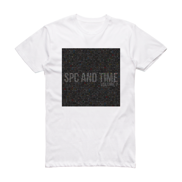 SPC ECO Spc And Time  Volume 2 Album Cover T-Shirt White