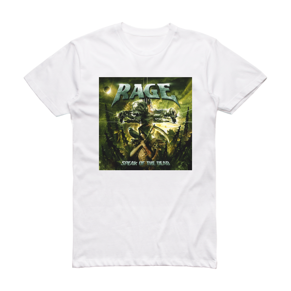 Rage Speak Of The Dead Album Cover T-Shirt White