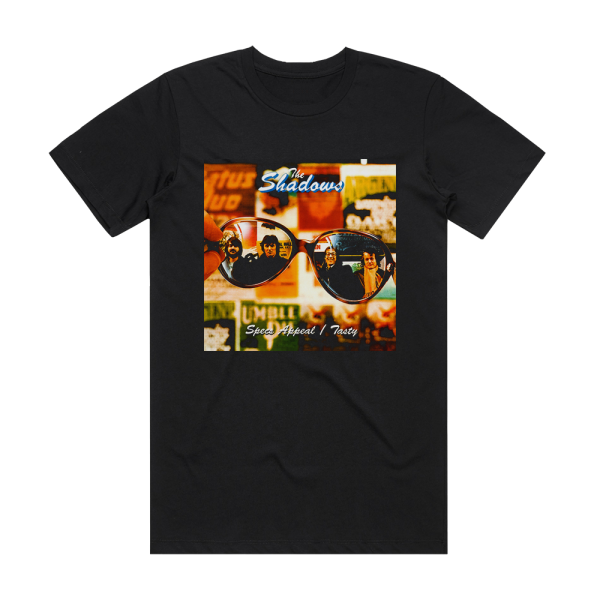 The Shadows Specs Appeal Tasty Album Cover T-Shirt Black